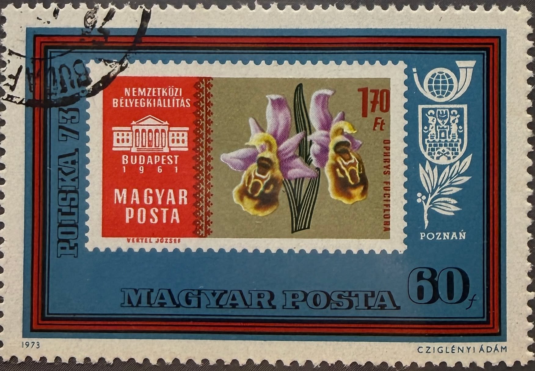 🌸 Cuando la filatelia florece

Hungría, 1961.
Una estampilla que mezcla ciencia, diseño y delicadeza: orquídeas convertidas en protagonistas de una exposición internacional, demostrando que incluso lo más frágil puede viajar lejos y dejar huella. Color, simetría y memoria en un solo marco.

El arte también se envía por correo. ✉️✨

#estampillas #filatelia #historia #arte #viajeros