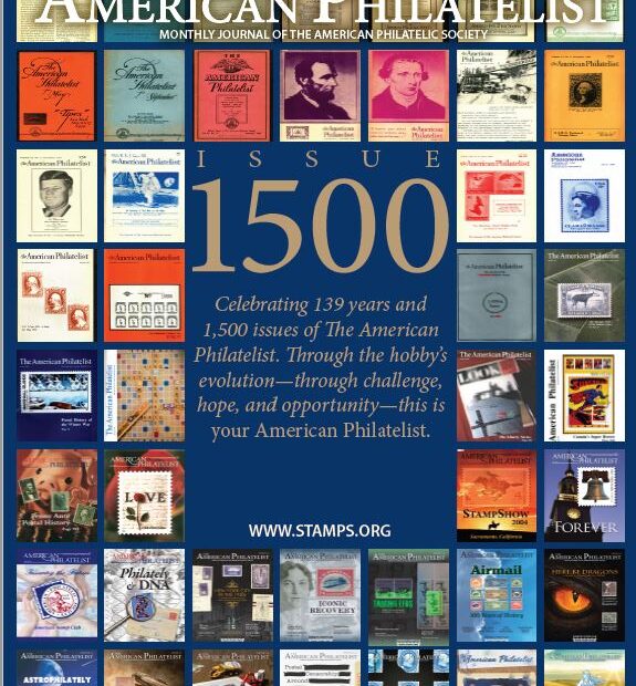 American Philatelist llego a su edición 1500