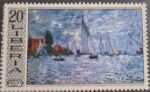 🎨 Impresionismo sobre el agua

Esta estampilla de 20 céntimos de Francia reproduce la obra “Régate à Argenteuil” de Claude Monet, una de las escenas más emblemáticas del impresionismo.

Velas blancas, reflejos vibrantes y pinceladas sueltas capturan la luz y el movimiento del Sena, mostrando la esencia de una época que transformó la historia del arte.

Una pieza ideal para coleccionistas de arte, pintura e impresionismo. 🌊⛵

#Filatelia #Francia #Monet #Impresionismo #ArteEnEstampillas