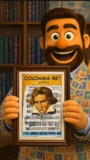 Ludwig Van Beethoven
Colombia 1978

#hoy #recuerdos #philately