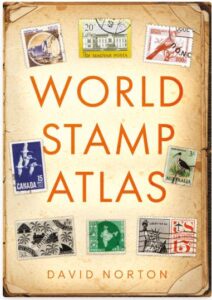 Portada del libro World Stamp Atlas 2026 de David Norton editorial Troubador Publishing