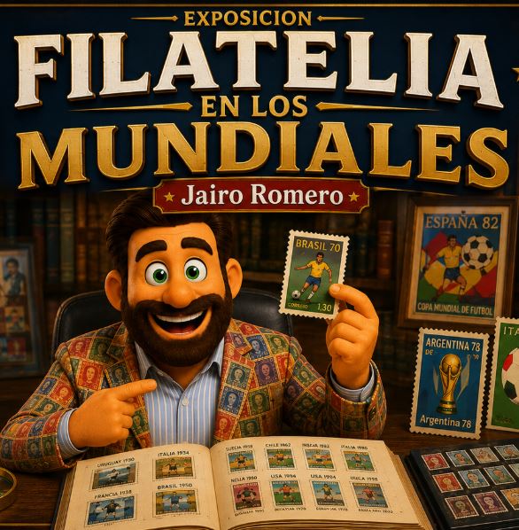 filatelia en los mundiales
