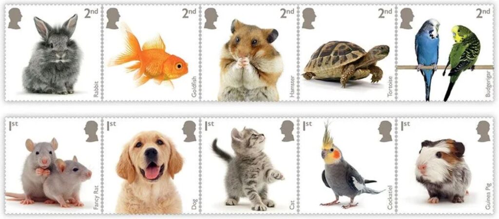 mascotas royal mail