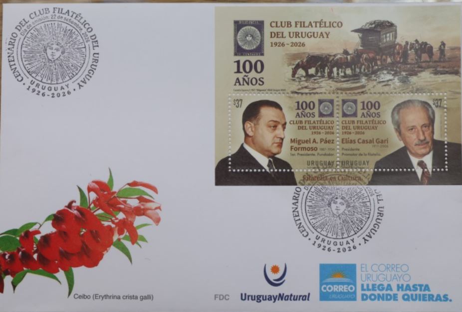 club filatelico de uruguay