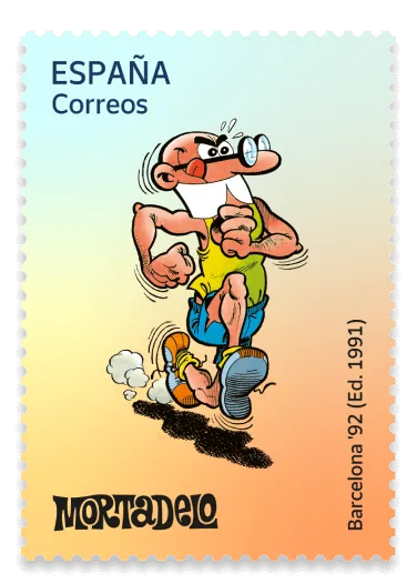 Gemelo digital de Mortadelo: Barcelona 92