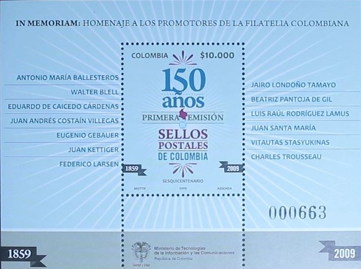 precursores de la filatelia en colombia